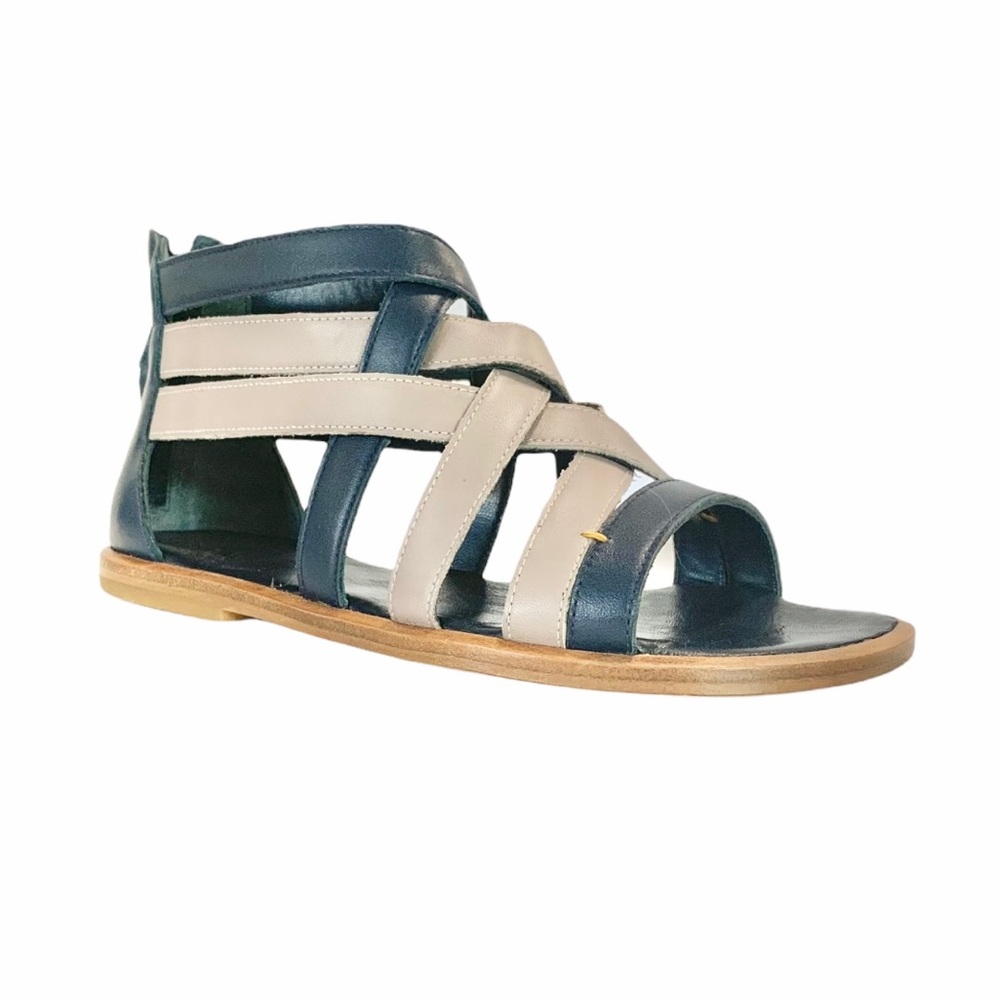 .HENRY CUIR  Sandals NEW